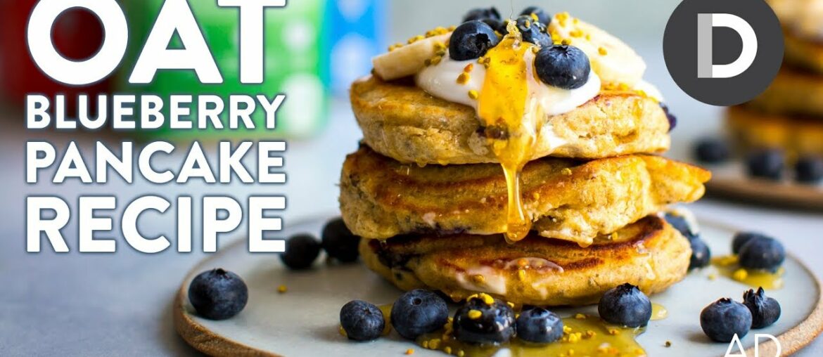 Oats & Blueberry PANCAKE Recipe! 🥞 Oats & Blueberry PANCAKE Recipe! 🥞
