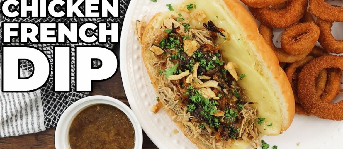 Chicken French Dip Sandwich Recipe