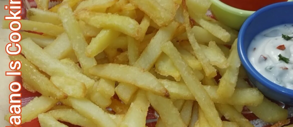 Crispy french fries recipe with bonus recipe of frozen fries by Maano Is Cooking