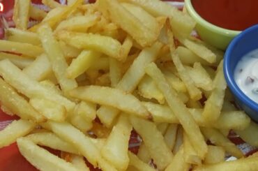Crispy french fries recipe with bonus recipe of frozen fries by Maano Is Cooking