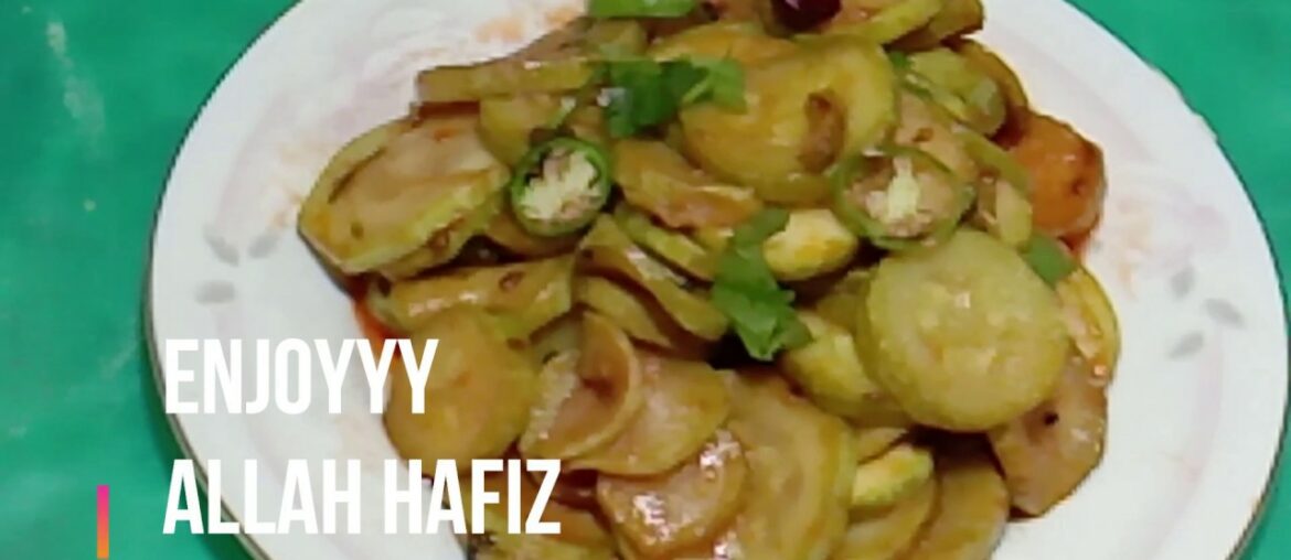 zucchini fry simple recipe