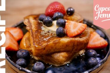 ULTIMATE FRENCH TOAST Recipe (For One!) | Cupcake Jemma