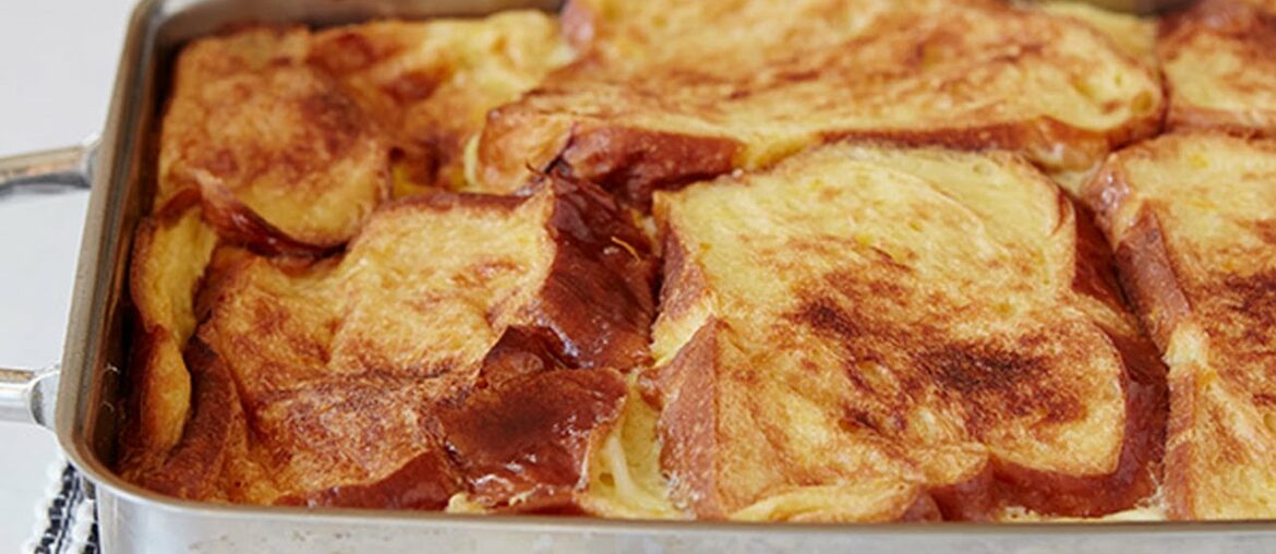 Ina's French Toast Bread Pudding How-To | Food Network