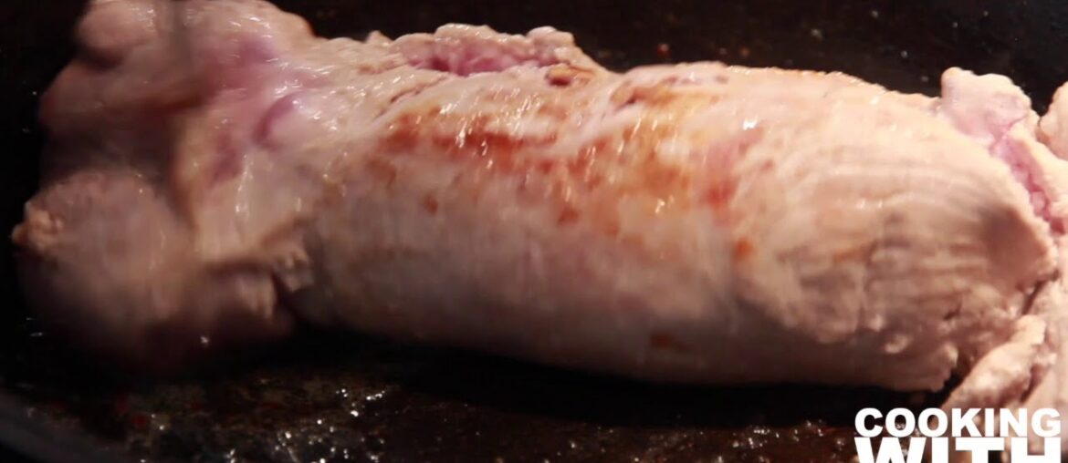 Pork Tenderloin & Plums (Porc aux pruneaux - French recipe in English)