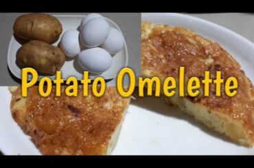 Omelette recipe | how to make potato omelette | quick and easy food recipe | tortang patatas