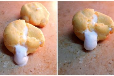 How to make easy cream puffs- Homemade Cream puff recipe