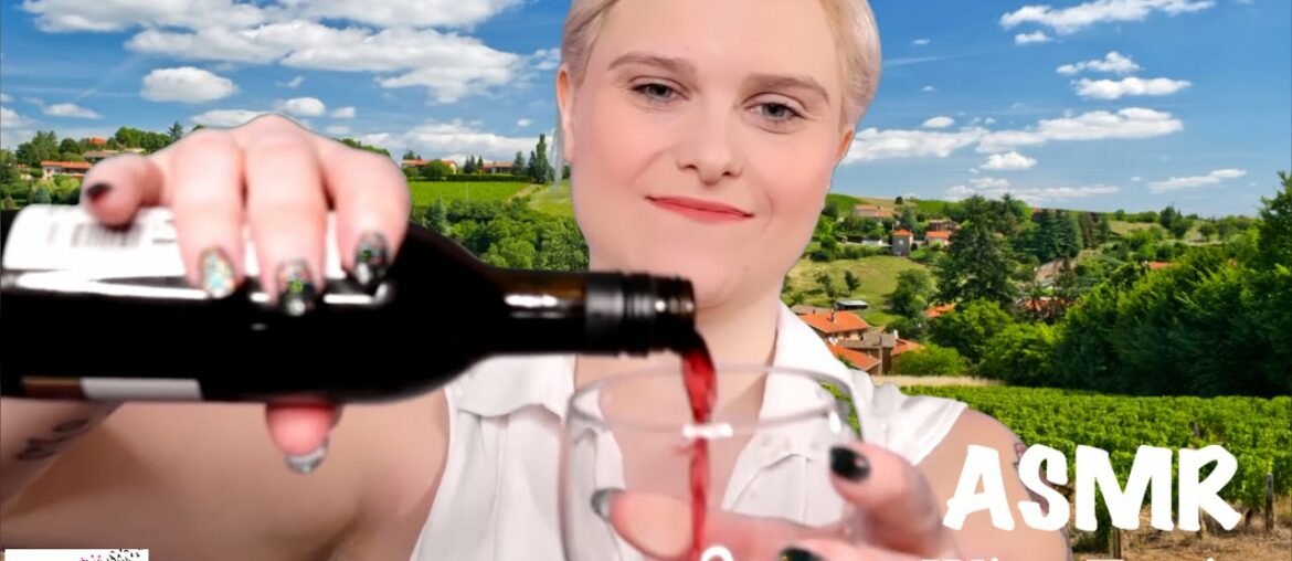 [ASMR] Wine Tasting At A French Vineyard Roleplay ~ Tapping & Pouring Wine
