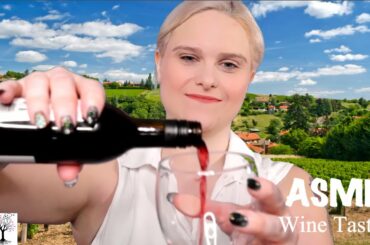 [ASMR] Wine Tasting At A French Vineyard Roleplay ~ Tapping & Pouring Wine