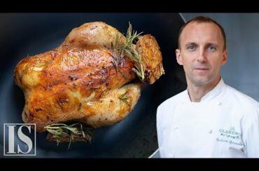 Il pollo al forno in un 2 stelle Michelin francese con Giuliano Sperandio - Le Clarence**