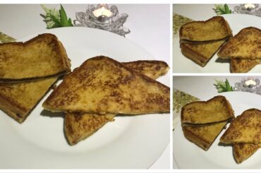 Clasic Eggless French Toast | 2 Different Ways | Breakfast Recipe By NOKHAIZ Creations | فرنچ ٹوسٹ