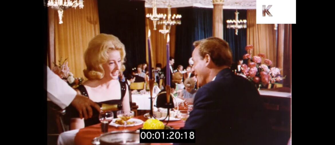 Fine Dining Restaurant, 1960s, 35mm Fine Dining Restaurant, 1960s, 35mm