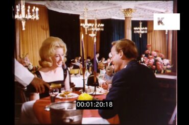 Fine Dining Restaurant, 1960s, 35mm