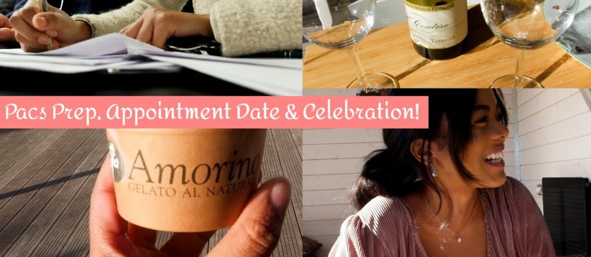 DAY IN MY LIFE VLOG: Getting our PACS Appointment Date, Preparing & Wine Toast| My Life In France