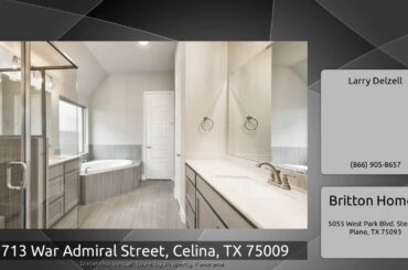 2713 War Admiral Street, Celina, TX 75009