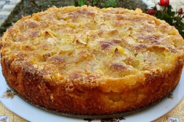 Delicious French Apple Cake Recipe | ASMR | Möhtəşəm Almalı Piroq Resepti | Almalı keks