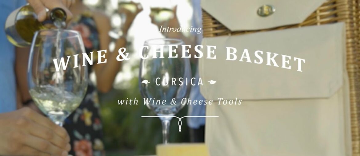 Corsica Wine & Cheese Picnic Basket Corsica Wine & Cheese Picnic Basket