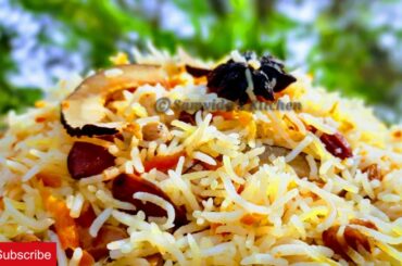 Sweet pulao recipe । मीठी पुलाव। Holi Series #Recipe2। Sweet Dry Fruits Quick Pulao/Pulav Recipe।।
