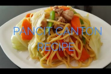PINOY PANCIT CANTON RECIPE WITH A TWIST||PANLASANG PINOY