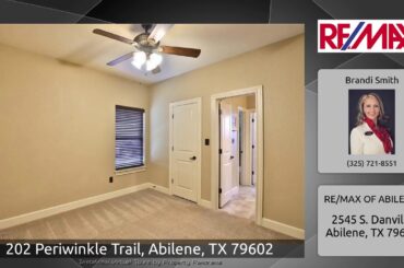 202 Periwinkle Trail, Abilene, TX 79602