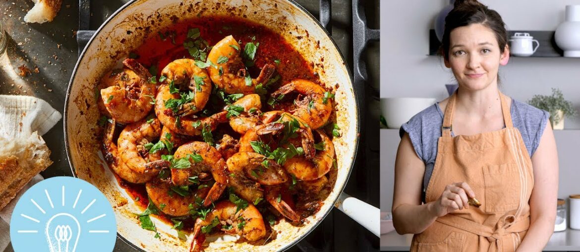 Toni Tipton-Martin & B. Smith's Louisiana BBQ Shrimp | Genius Recipes