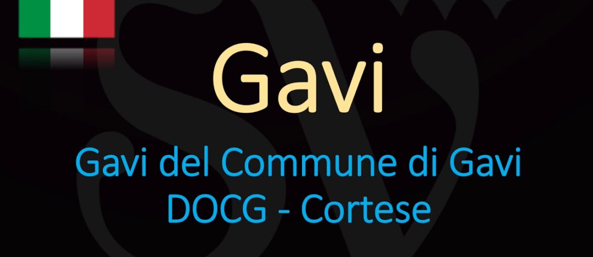 How to Pronounce Gavi? (CORRECTLY ) Italian Wine Pronunciation How to Pronounce Gavi? (CORRECTLY ) Italian Wine Pronunciation