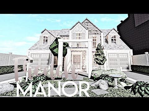 BLOXBURG| Classic French Manor( Part 1 ) BLOXBURG| Classic French Manor( Part 1 )