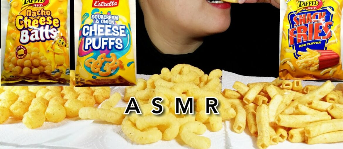 ASMR CHEESE & BBQ SNACKS | MUKBANG ( EXTREME CRUNCH EATING SOUNDS) | NO TALKING ASMR CHEESE & BBQ SNACKS | MUKBANG ( EXTREME CRUNCH EATING SOUNDS) | NO TALKING