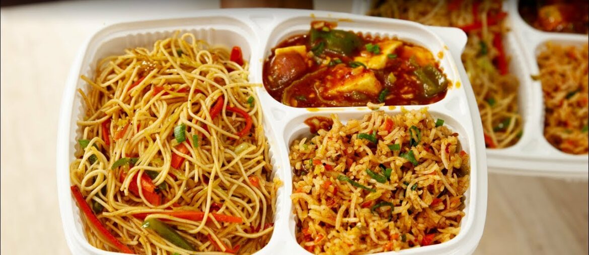 Chinese Combo Recipe - Smoky Chowmein , Fried Rice and Paneer Chilly - CookingShooking
