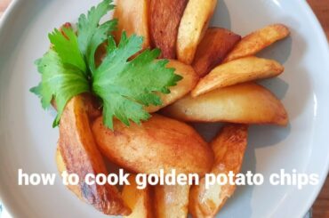 How to make Easy fried potatoes recipe, simple and golden