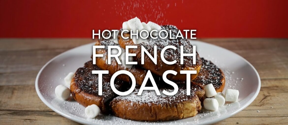 Hot Chocolate French Toast Video Recipe by Broke and Cooking Hot Chocolate French Toast Video Recipe by Broke and Cooking