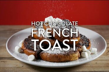 Hot Chocolate French Toast Video Recipe by Broke and Cooking