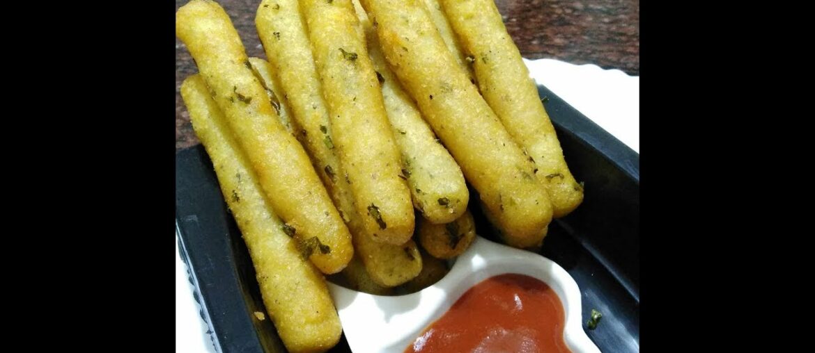 crispy poha fingers how to make crispy french fries crispy poha sticks recipe