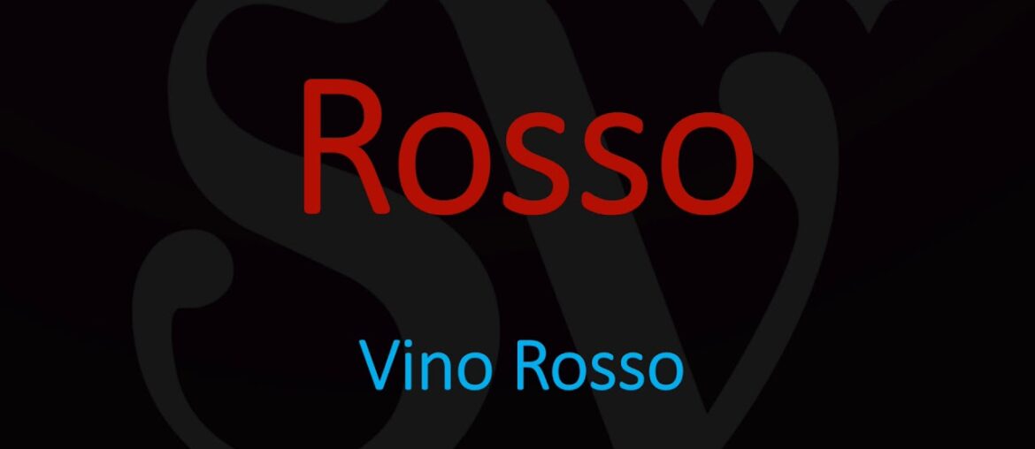 How to Say Red in Italian? Pronounce 'Rosso' (CORRECTLY) How to Say Red in Italian? Pronounce 'Rosso' (CORRECTLY)