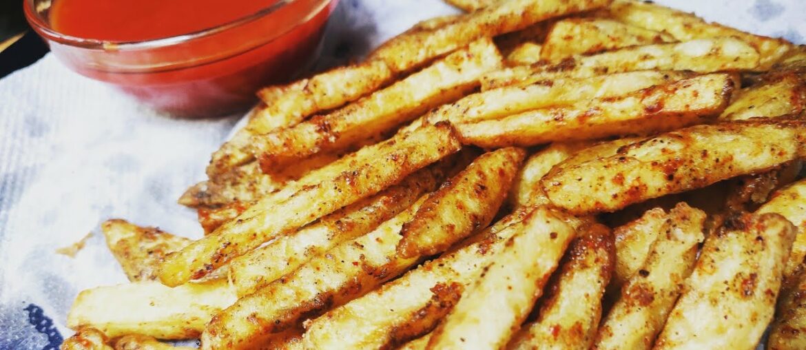 Masala French Fries Recipe II Aloo Finger Chips II French Fries Restaurant Style by Anju ki Rasoi