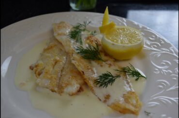 All About Sauces Series _ how to make classic French style fish with Lemon Beurré Blanc sauce