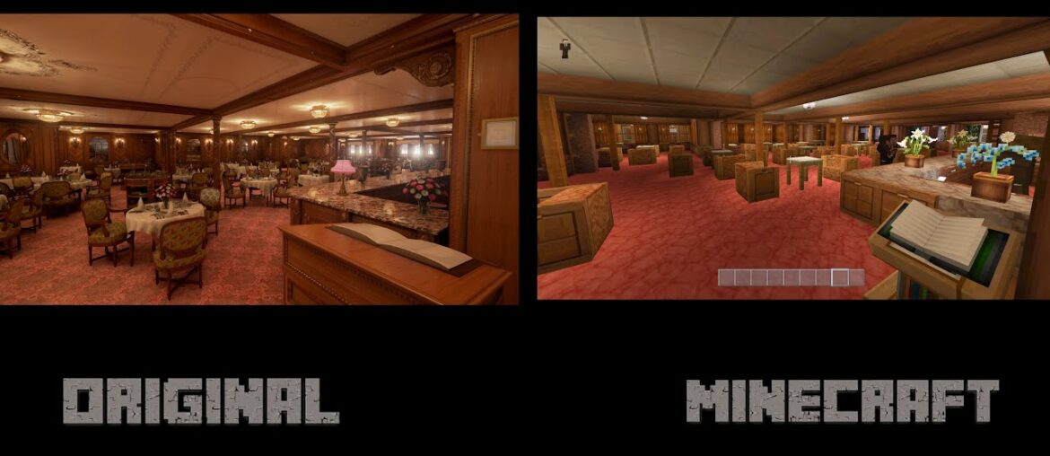 Minecraft Titanic À la Carte Restaurant B DECK Minecraft Titanic À la Carte Restaurant B DECK