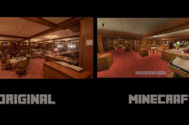 Minecraft Titanic À la Carte Restaurant B DECK