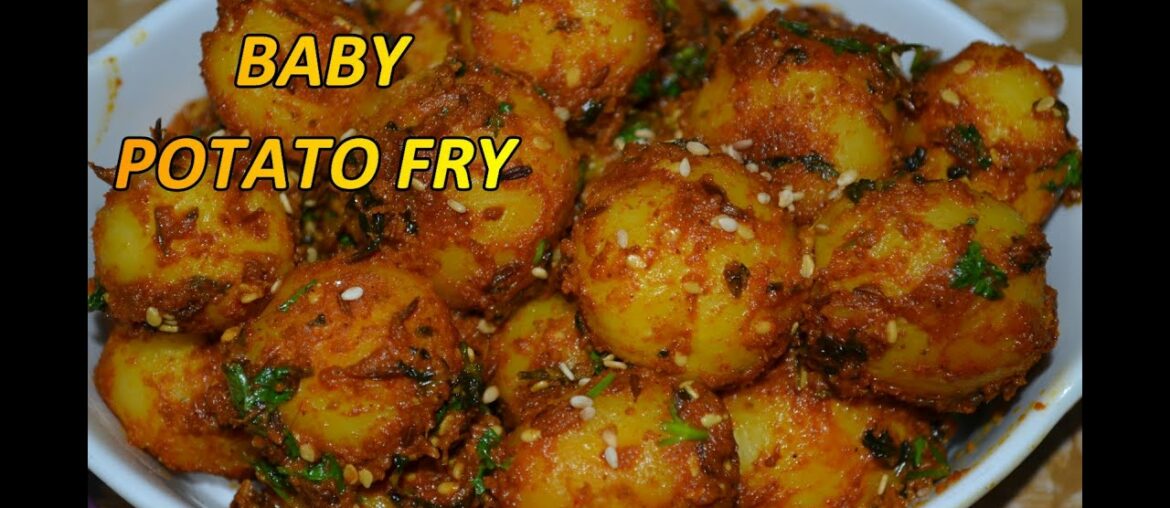 Baby Potato Fry Recipe || Spicy Small Potato Fry || Baby Aloo Fry || Chatpata Masala Aloo Baby Potato Fry Recipe || Spicy Small Potato Fry || Baby Aloo Fry || Chatpata Masala Aloo