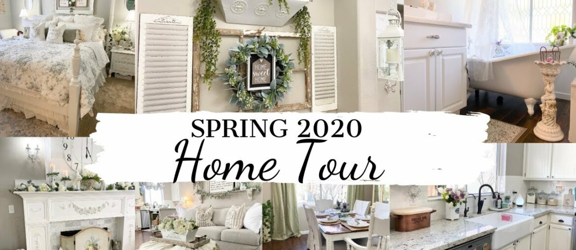 SPRING HOME TOUR 2020 | FRENCH COUNTRY FARMHOUSE STYLE | MONICA ROSE