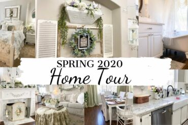 SPRING HOME TOUR 2020 | FRENCH COUNTRY FARMHOUSE STYLE | MONICA ROSE