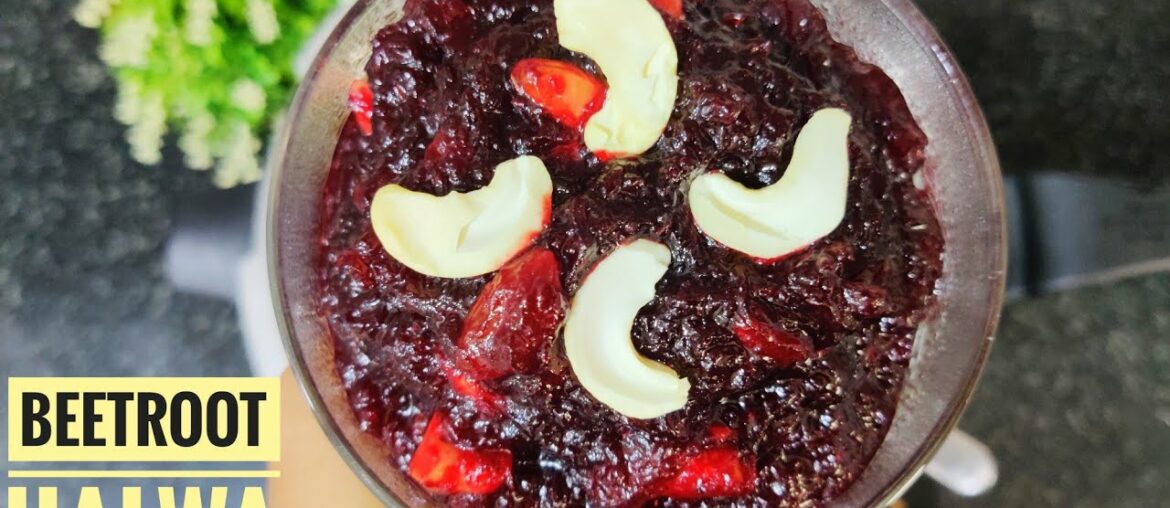 BEETROOT HALWA RECIPE IN TAMIL/ HOW TO MAKE BEETROOT HALWA / பீட்ரூட் அல்வா