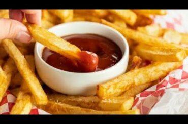 How To Make Crispy French Fries 🍟 | Aloo Ke Chips | Recipe By Easy Cooking With Abdullah