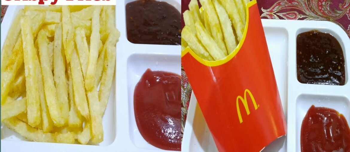 How to Make Crispy French Fries Recipe | Homemade Perfect French Fries Recipe by kitchen with Mehru.