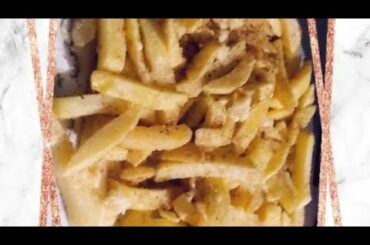 French fries new recipe.