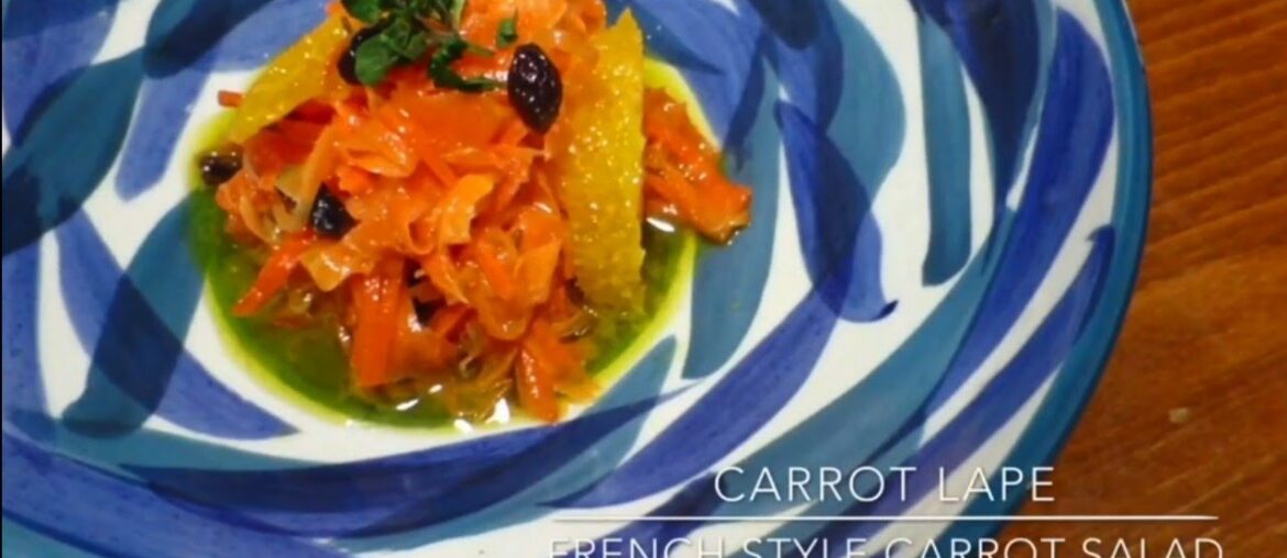 3 minutes cooking recipe - #1carrot lape (French carrot salad)