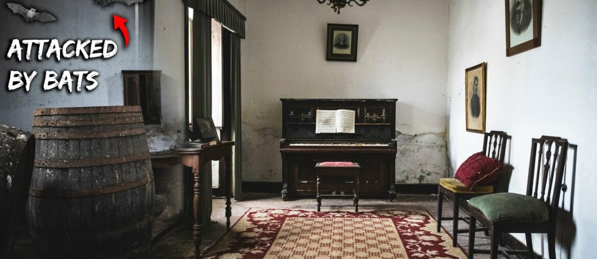 Abandoned FRENCH DOCTOR House | ATTACKED by Bats