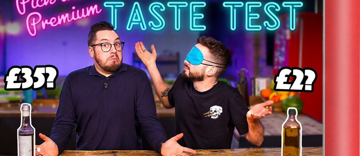 Blind Tasting PREMIUM Ingredients vs BUDGET Ingredients | Where Best to Spend Your Money? Blind Tasting PREMIUM Ingredients vs BUDGET Ingredients | Where Best to Spend Your Money?