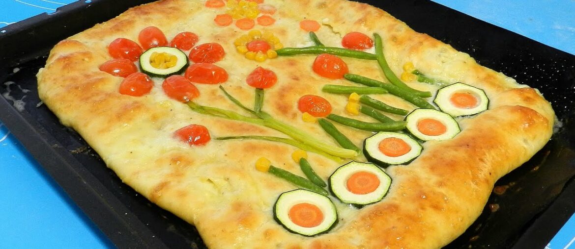 MOZZARELLA GARDENSCAPES BREAD - Bread Art Recipe