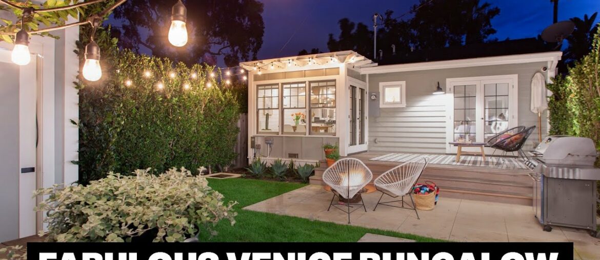 Best Homes of Venice: 549 Rialto Avenue - 2 Bed / 1 Bath Remodeled Classic Venice Bungalow