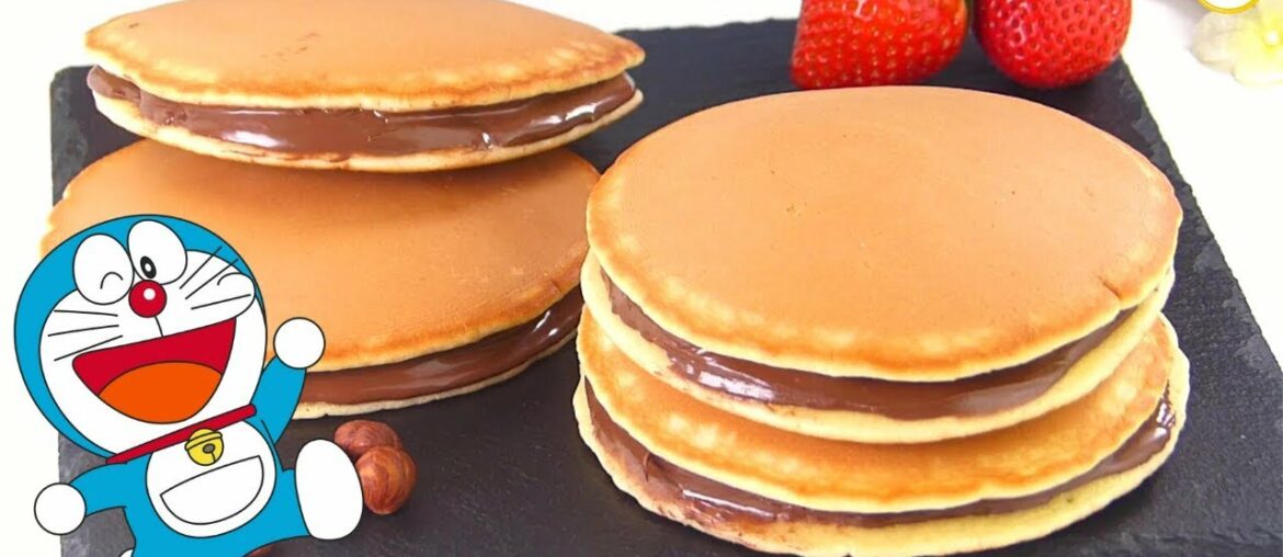 Kid's Favorite Dora Cakes / Dorayaki / Dora Pancakes recipe by Tiffin Box | Doreamon Pancake Recipe Kid's Favorite Dora Cakes / Dorayaki / Dora Pancakes recipe by Tiffin Box | Doreamon Pancake Recipe